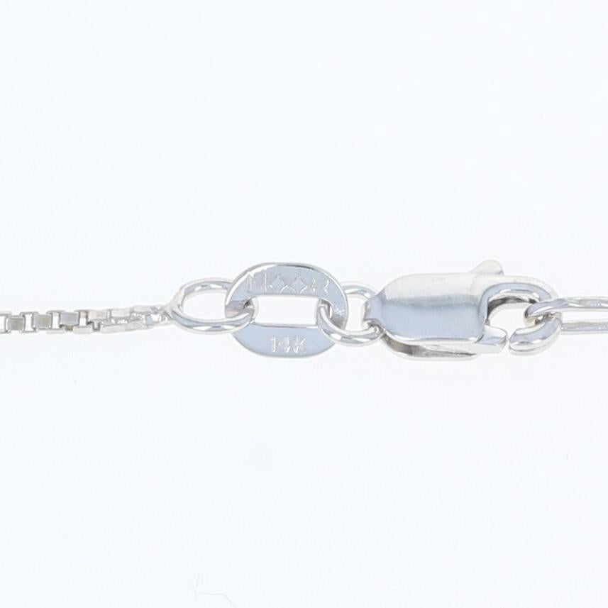 Diamond Earrings and Necklace Set, 14 Karat Gold Princess Cut Pierced .70 Carat 5
