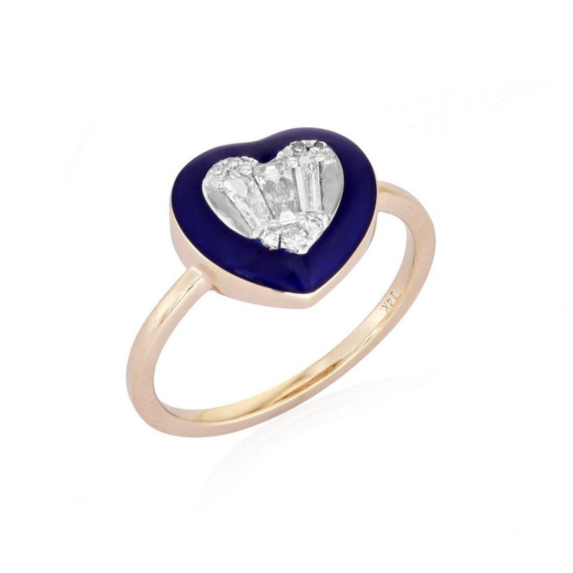 Diamond Eclipse 14k (or 18k Upon Request) Gold En… - image 4