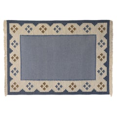 Diamond Edged Swedish Kilim