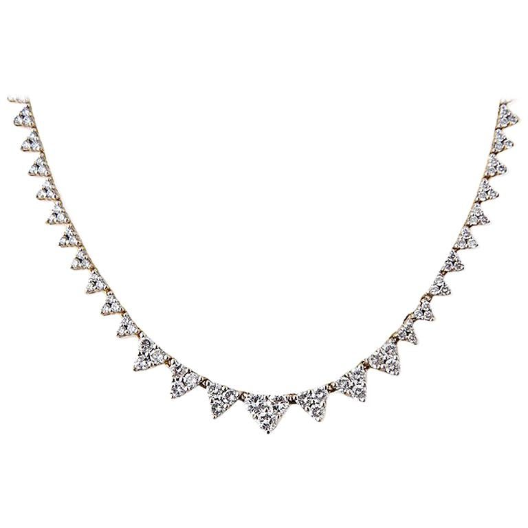 Diamond Elizabeth Necklace For Sale
