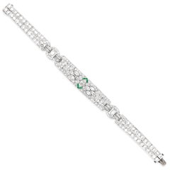 Diamond Emerald Bracelet