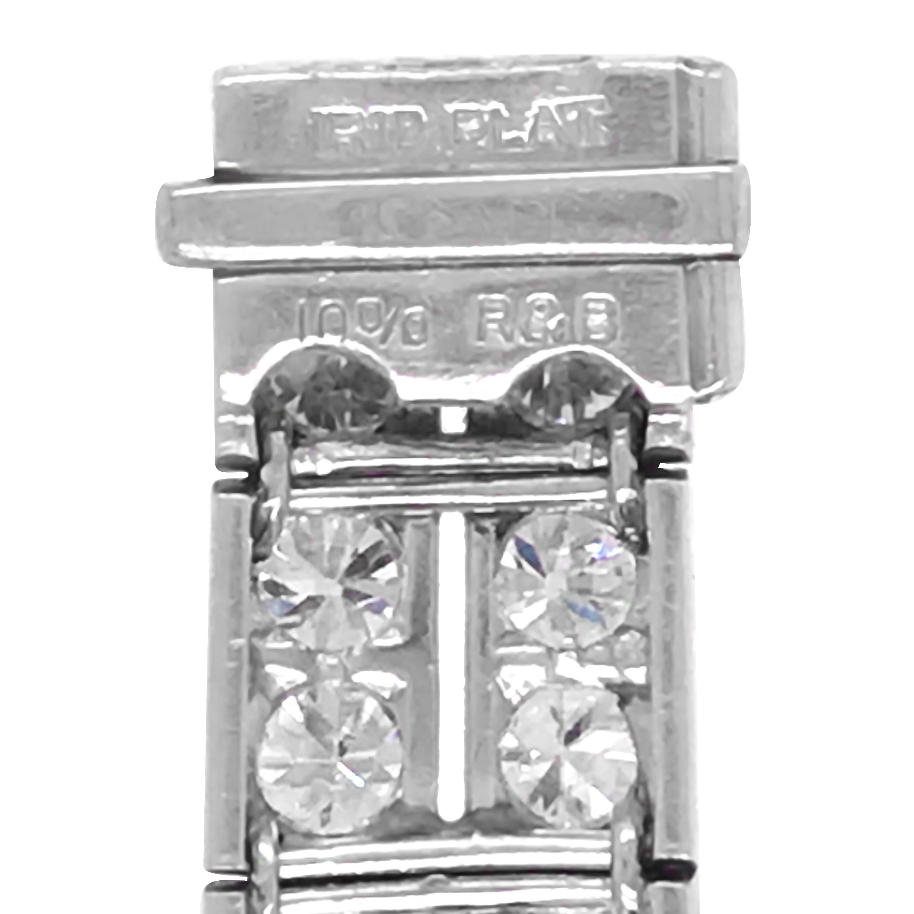 Diamond Emerald Bracelet For Sale 1
