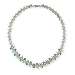 Diamond & Emerald Necklace