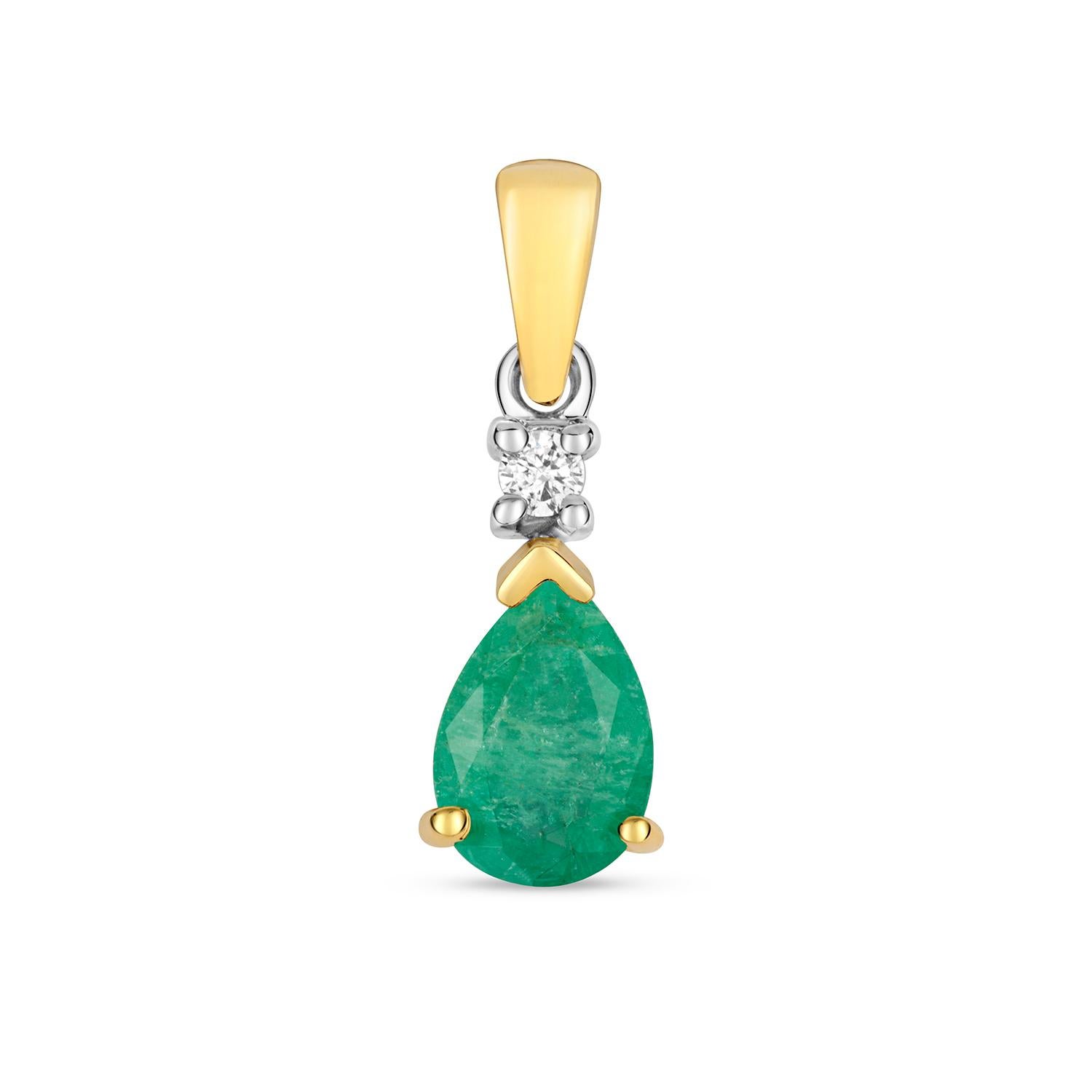 EMERALD PENDANT PEAR

9CT Y/G PR/7X5 EMD

Weight: 0.85g

Number Of Stones:1

Total Carates:0.750