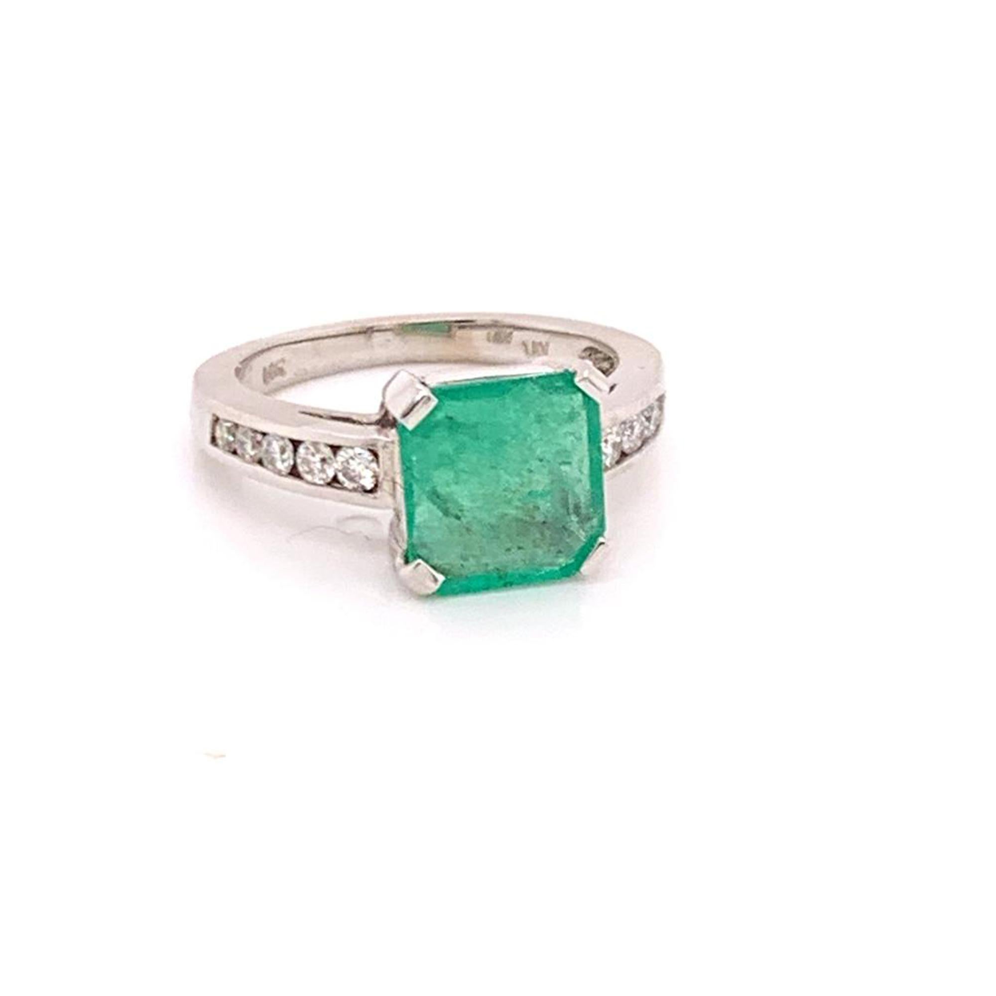 Natural Finely Faceted Quality Emerald Diamond Ring 14k Gold 2.55 TCW Women Certified $3,800 912292

This is a Unique Custom Made Glamorous Piece of Jewelry!

Nothing says, “I Love you” more than Diamonds and Pearls!

This Emerald ring has been
