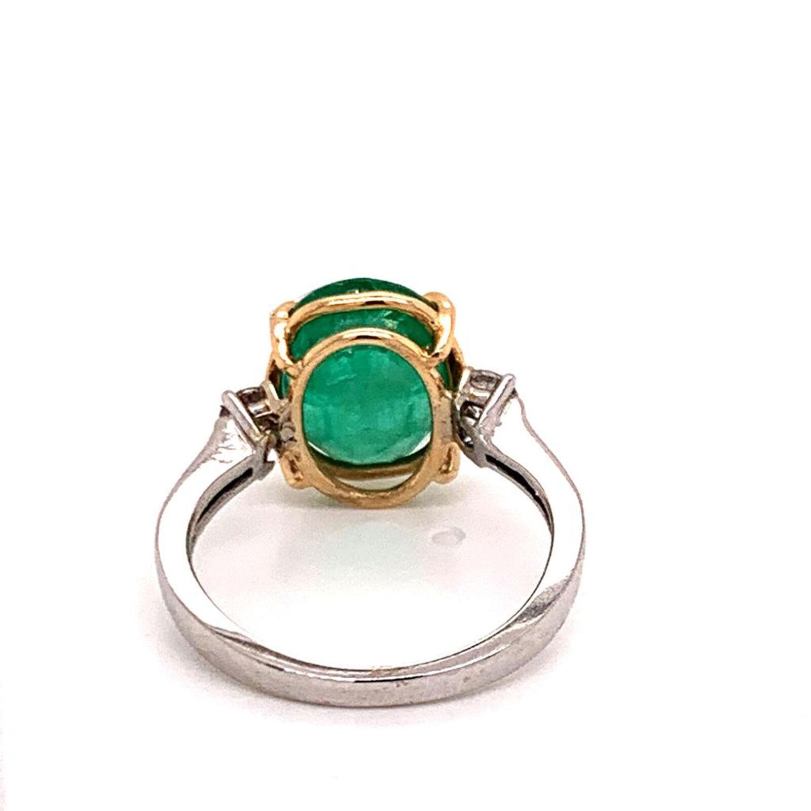 emerald ring womens
