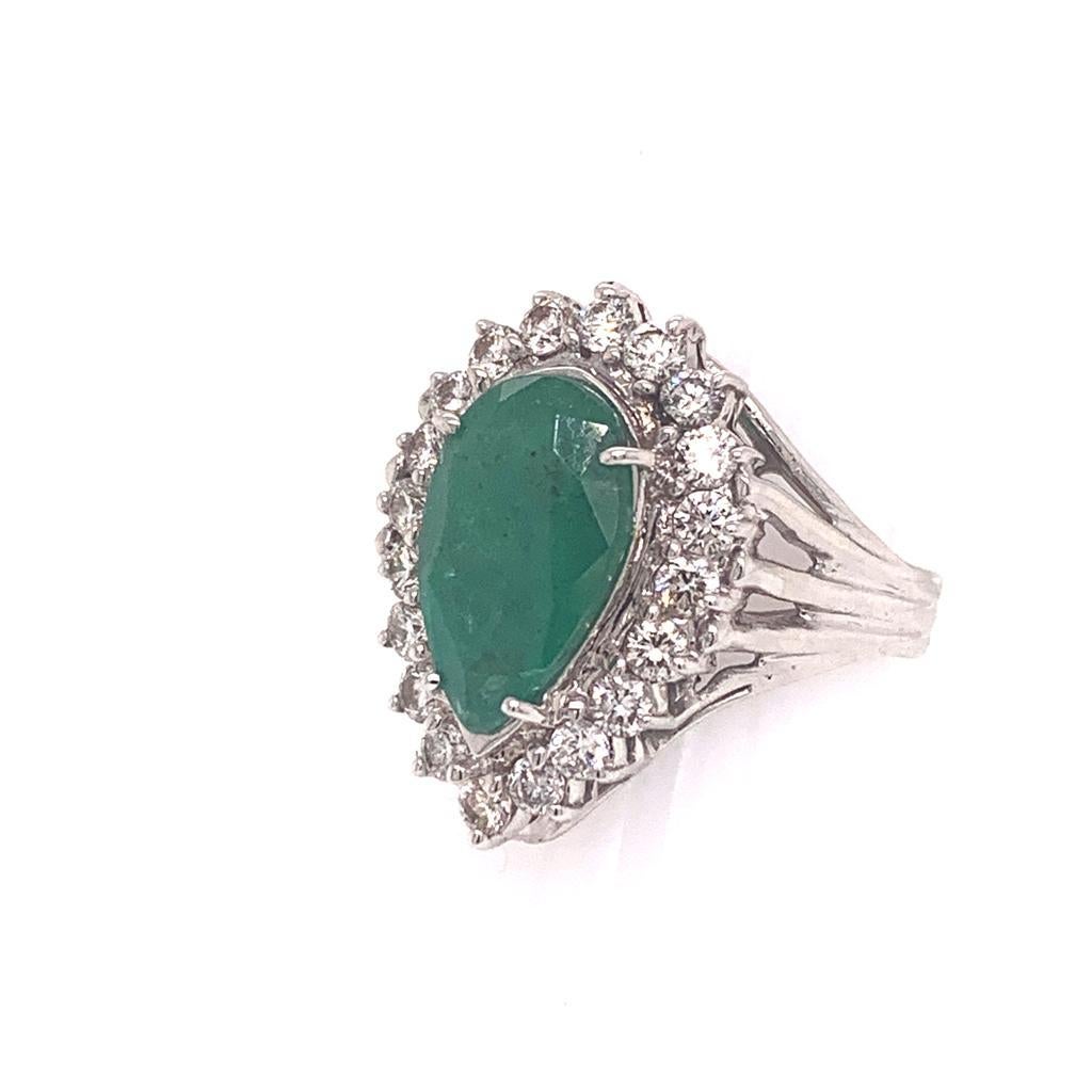 Natural Finely Faceted Quality Emerald Diamond Ring 7.50 TCW 18 KT GIA Certified $8,950 915169

This is a Unique Custom Made Glamorous Piece of Jewelry!

Nothing says, “I Love you” more than Diamonds and Pearls!

This magnificent Emerald ring has