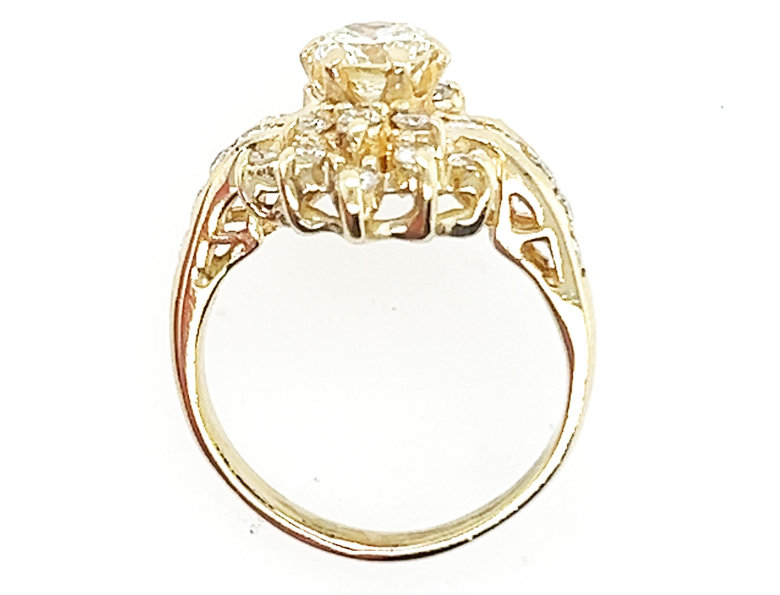 Anillo de Diamantes Cóctel Racimo 1ct Diamantes Minados Oro Amarillo 14K


Con un auténtico centro de diamante tallado de talla brillante redonda de 0,50ct

Anillo de compromiso clásico en racimo

Toneladas de Brillo 

Absolutamente