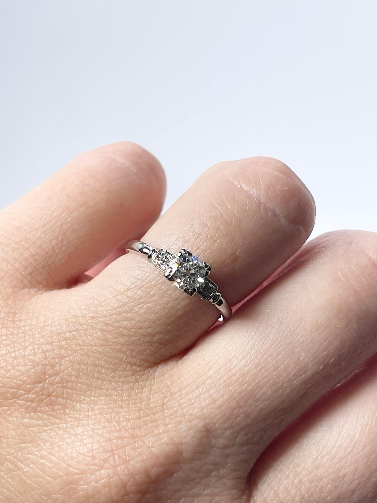 diamond solitaire engagement rings