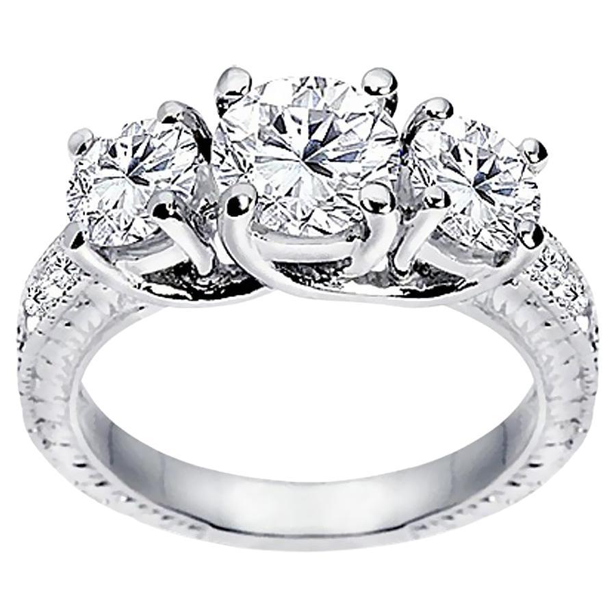For Sale:  Diamond Engagement Ring 2.40 Ct. Tw.