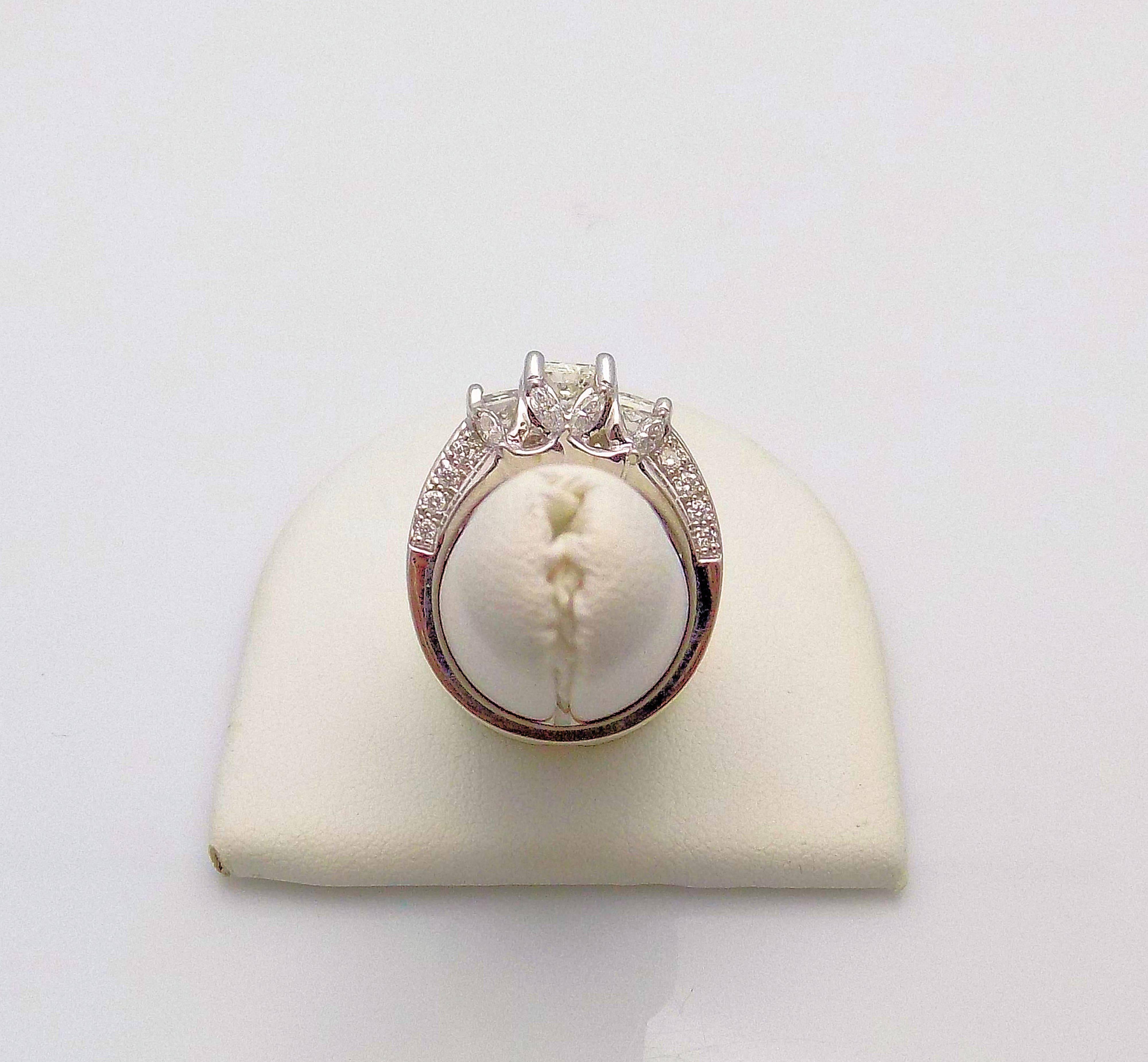 Princess Cut Diamond Engagement Ring For Sale