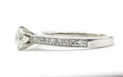 Diamond Engagement Ring in 14k White Gold