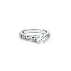 Diamond Engagement Ring in 14k White Gold- GIA 6183925358