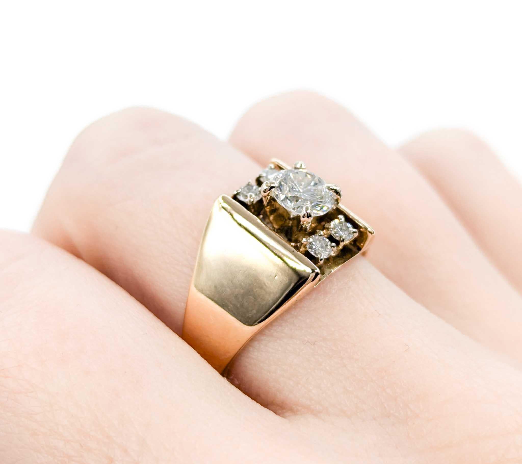 Diamond Engagement Ring in 14k Yellow Gold

This beautiful engagement ring is crafted in 14k yellow gold and features a 0.70ct diamond, the birthstone for April. Diamonds are believed to symbolize eternal love, strength, and clarity, promoting