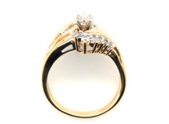 Diamond Engagement Ring Marquise 1.25ct 14K Gold Helzberg Diamonds MSRP $5, 950