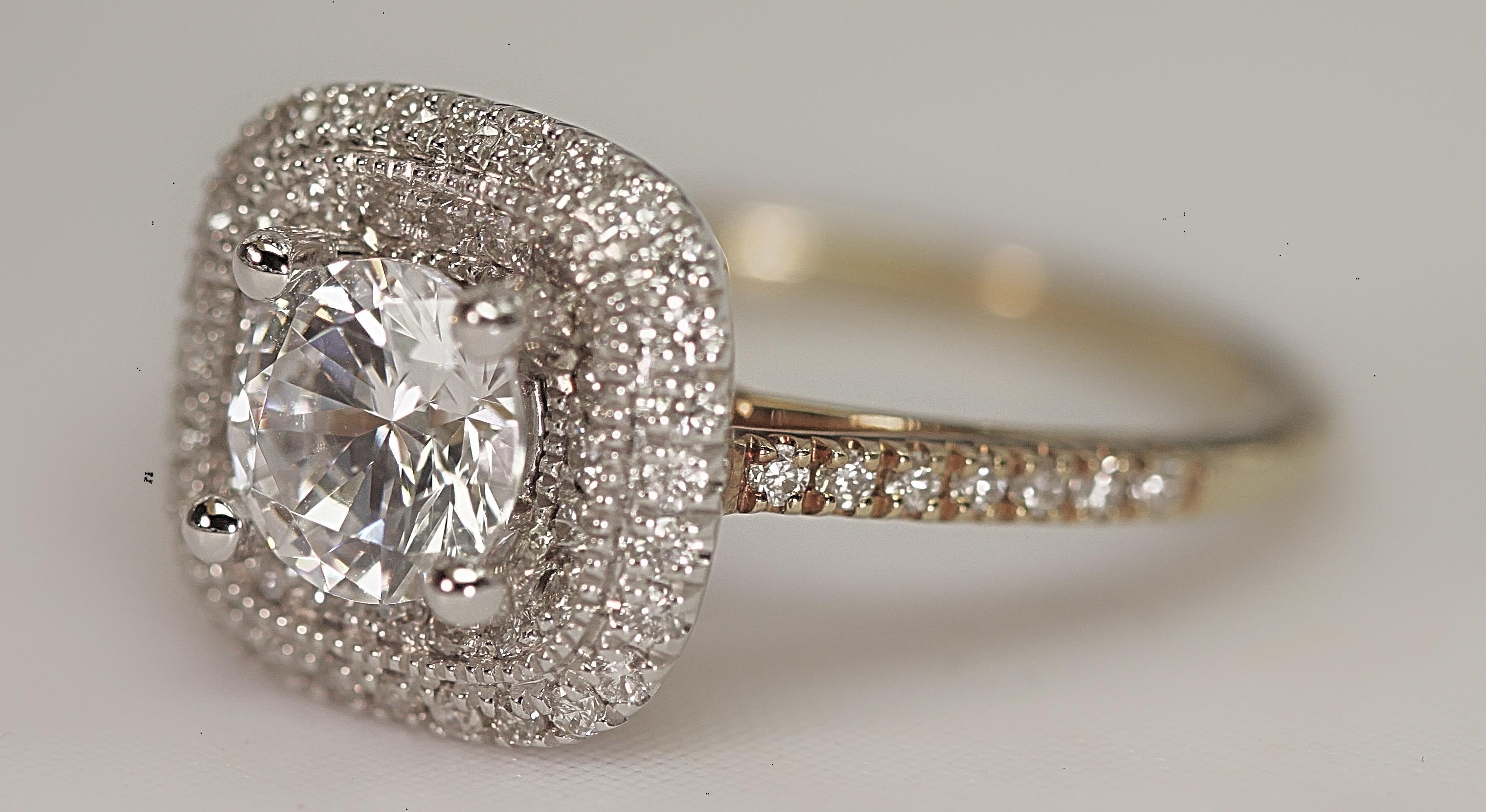 engagement rings with cubic zirconia