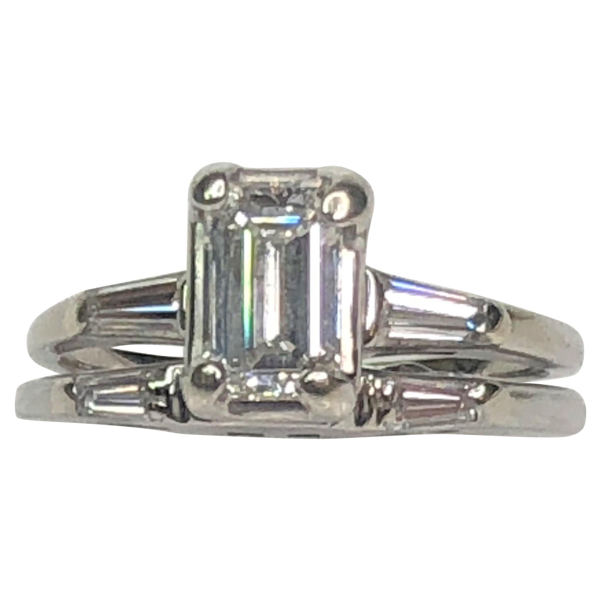 Bague de fiançailles et de mariage diamant