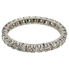 Diamond Eternity Band 1.50ct Round Brilliant Wedding Ring 14K