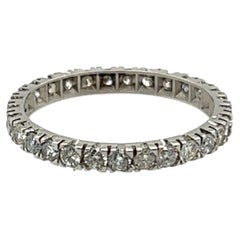 Used Diamond Eternity Band 1.50ct Round Brilliant Wedding Ring 14K