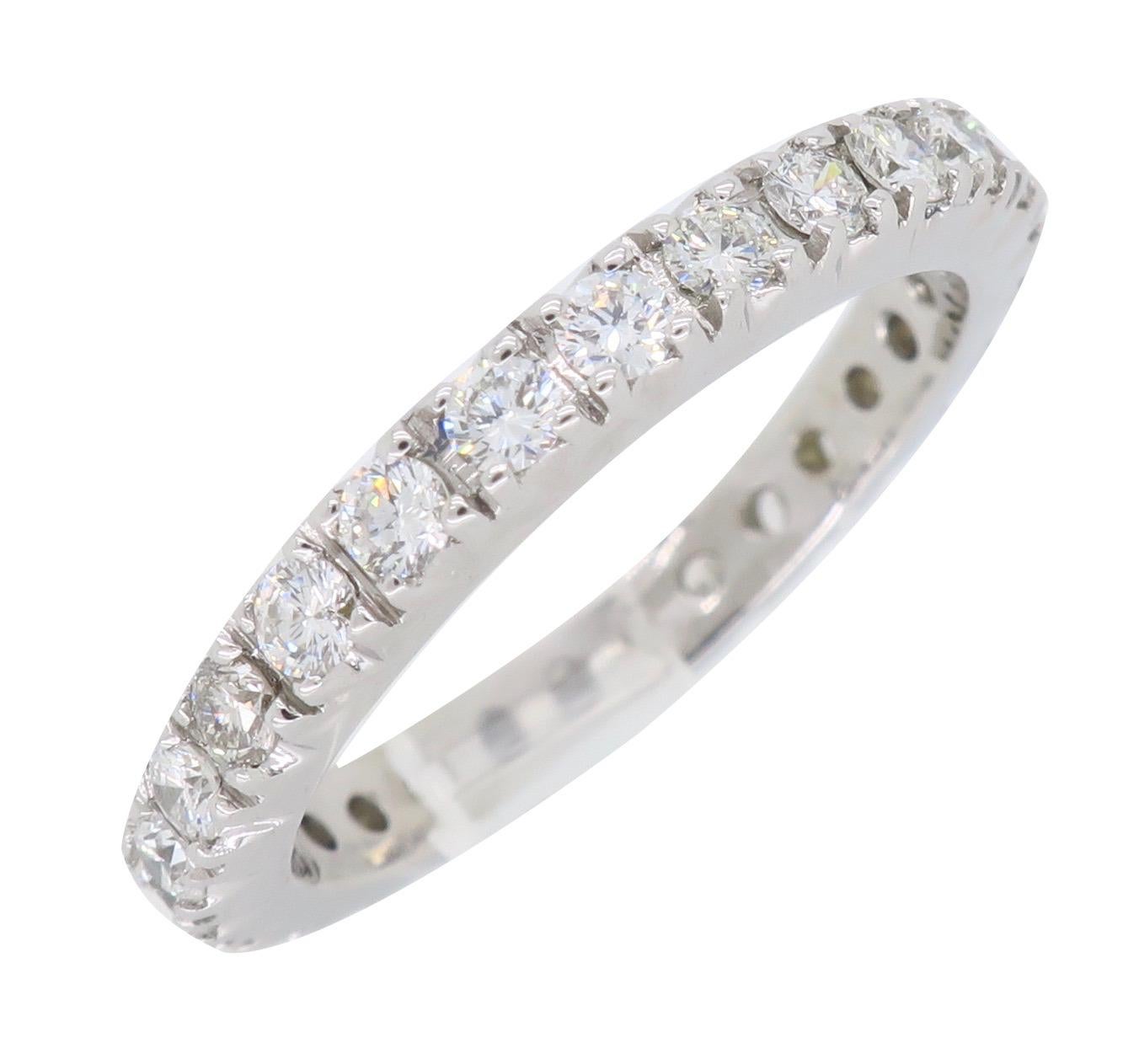 Diamond Eternity Band In New Condition In Webster, NY