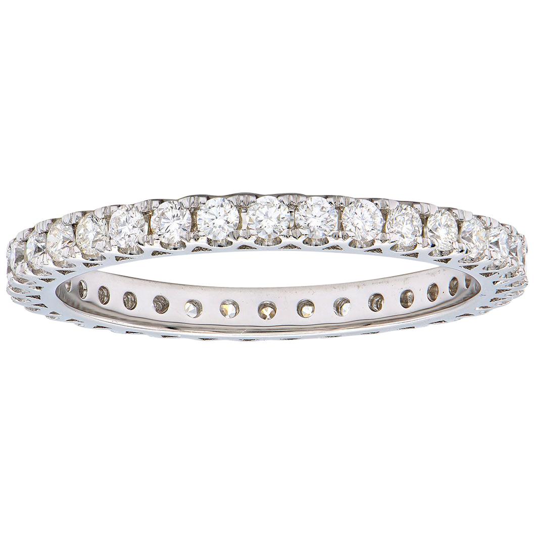 Eternity Band mit Diamanten im Angebot