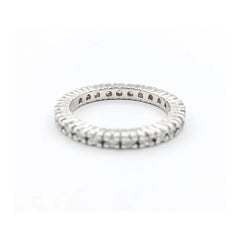 Bracelet éternel en diamant en platine