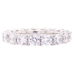 Eternity-Ring Infinity mit Diamant 4,00 Karat, Message-Ring