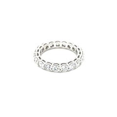 Diamond Eternity Band Ring 1.88 Carats D/E Colors VVS/VS