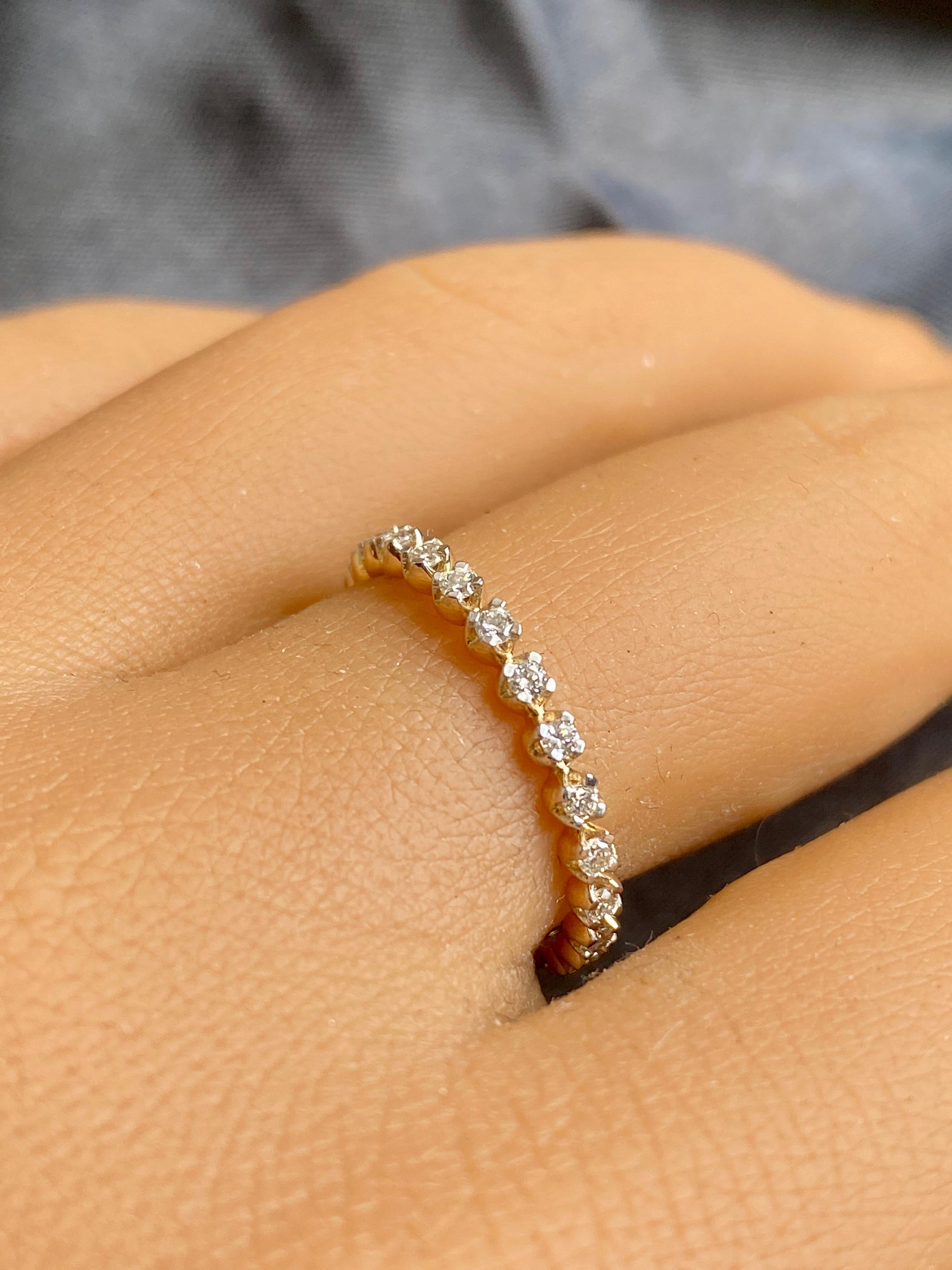 eternity ring stack