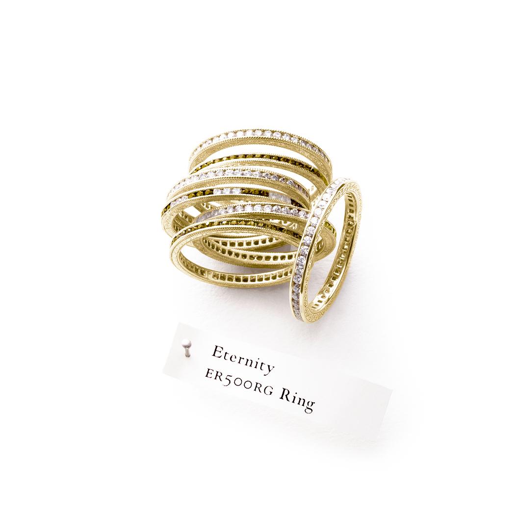 Experience the everlasting beauty of our Diamond Eternity Band in 14k Yellow Gold. This exquisite ring celebrates moments that last a lifetime, from the blissful first kiss to the joyous arrival of a new baby.

Crafted with meticulous care, this