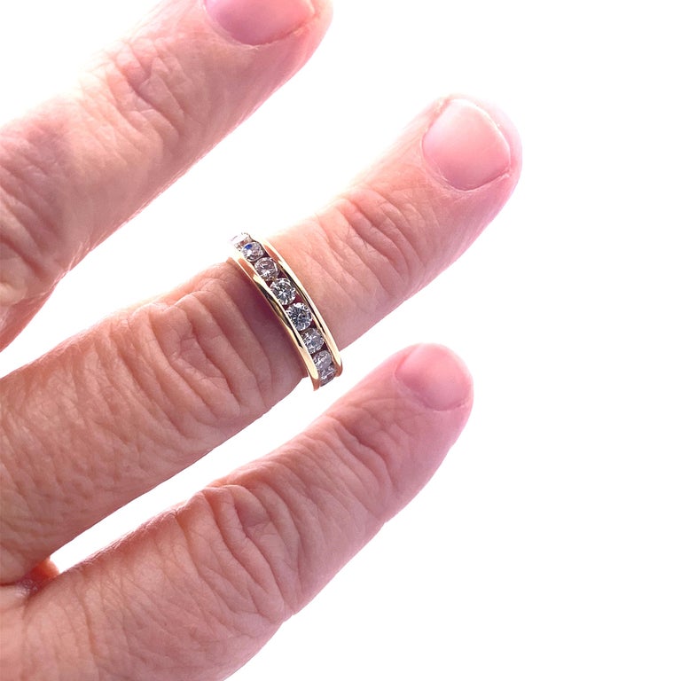 Diamond Eternity Ring For Sale at 1stDibs