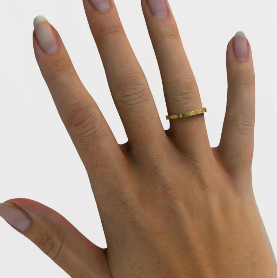 Alianza de Diamantes Eternidad Anillo de Aniversario de Oro Macizo de 14K para Mujer

Peso total en quilates
0,24 quilates o más
Base metálica
Oro
Ancho de banda
2 mm
Marca
Material
Oro macizo de 14 quilates, diamante natural
Tamaño del