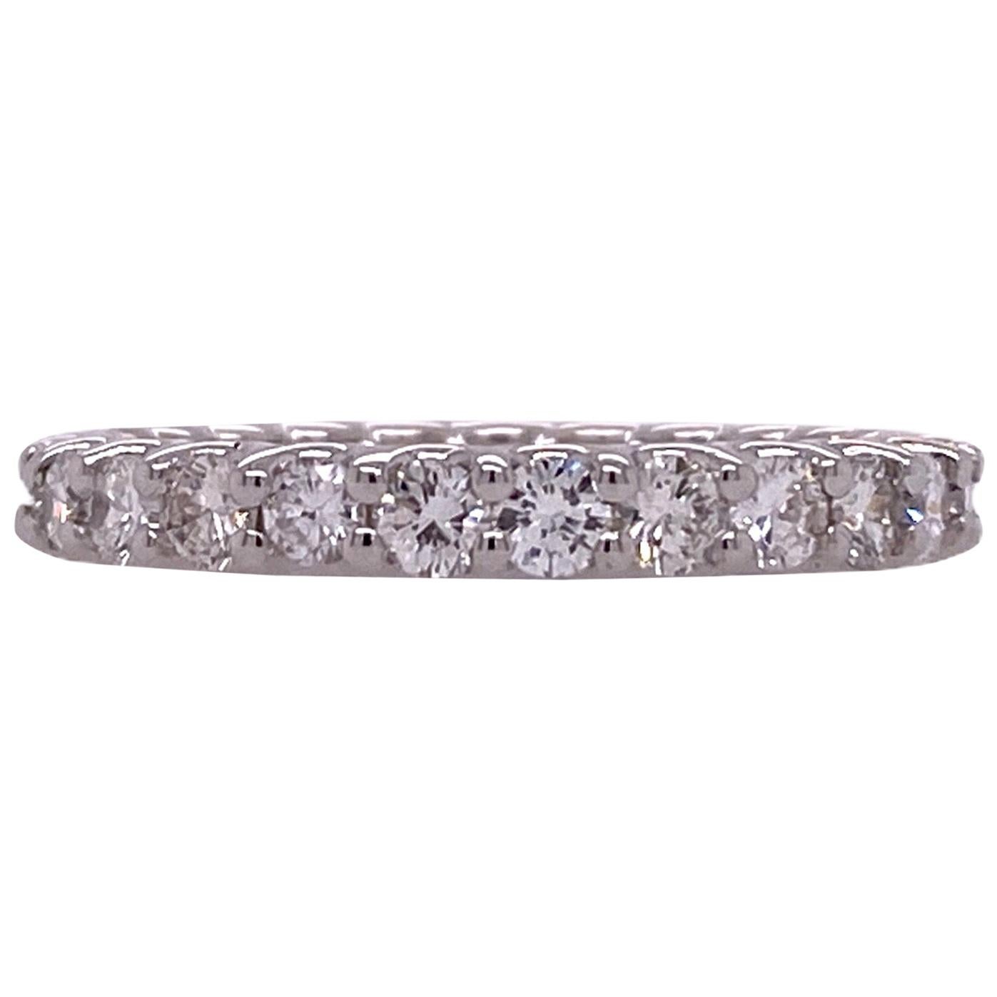 7.0 Carats Marquise Diamond Eternity Wedding Band Ring at 1stDibs