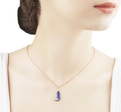 Diamond Evil Eye ID J Initial 14K Yellow Gold Letter Necklace
