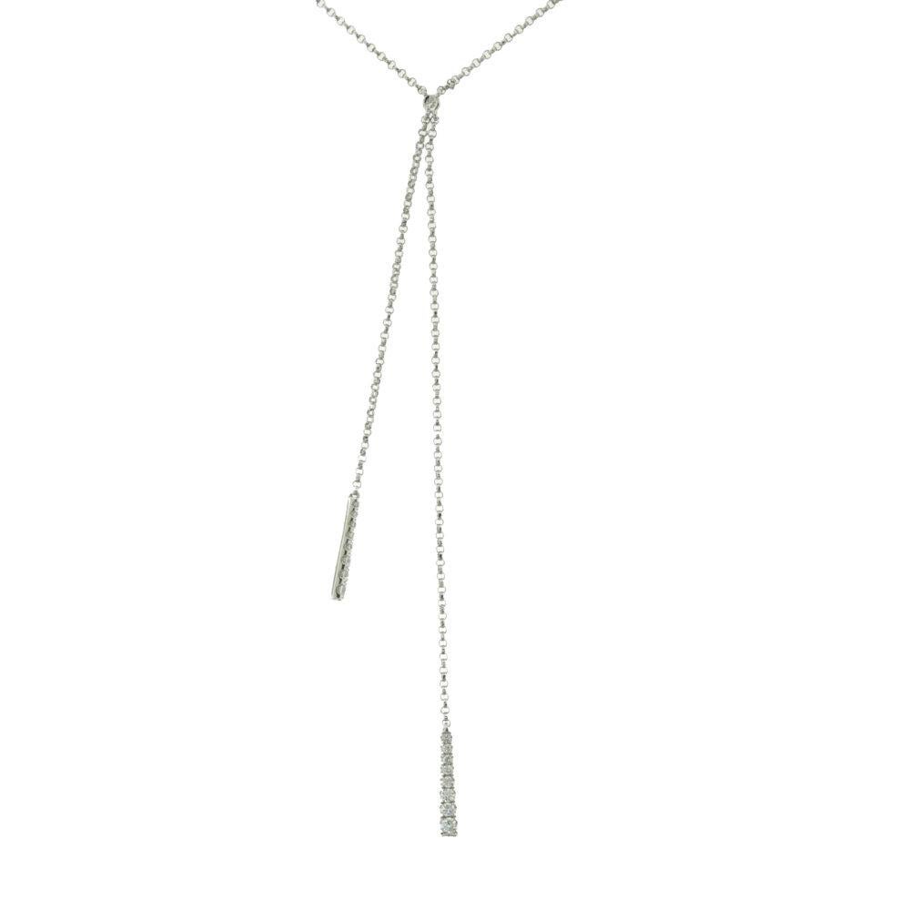 Joyas Brilliance, Miami
¿Preguntas? Llámanos cuando quieras
786,482,8100

Estilo Collar colgante de cuerda muy larga

Metal: Oro blanco

Pureza del metal:  18k

Piedras: 40 diamantes redondos talla brillante

Color del diamante: G

Claridad del