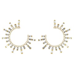 Yellow Gold Stud Earrings