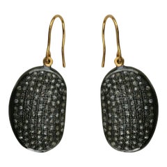 Orecchino di moda con diamante Realizzato a mano in argento 925 Orecchini a penzoloni Regalo di gioielli