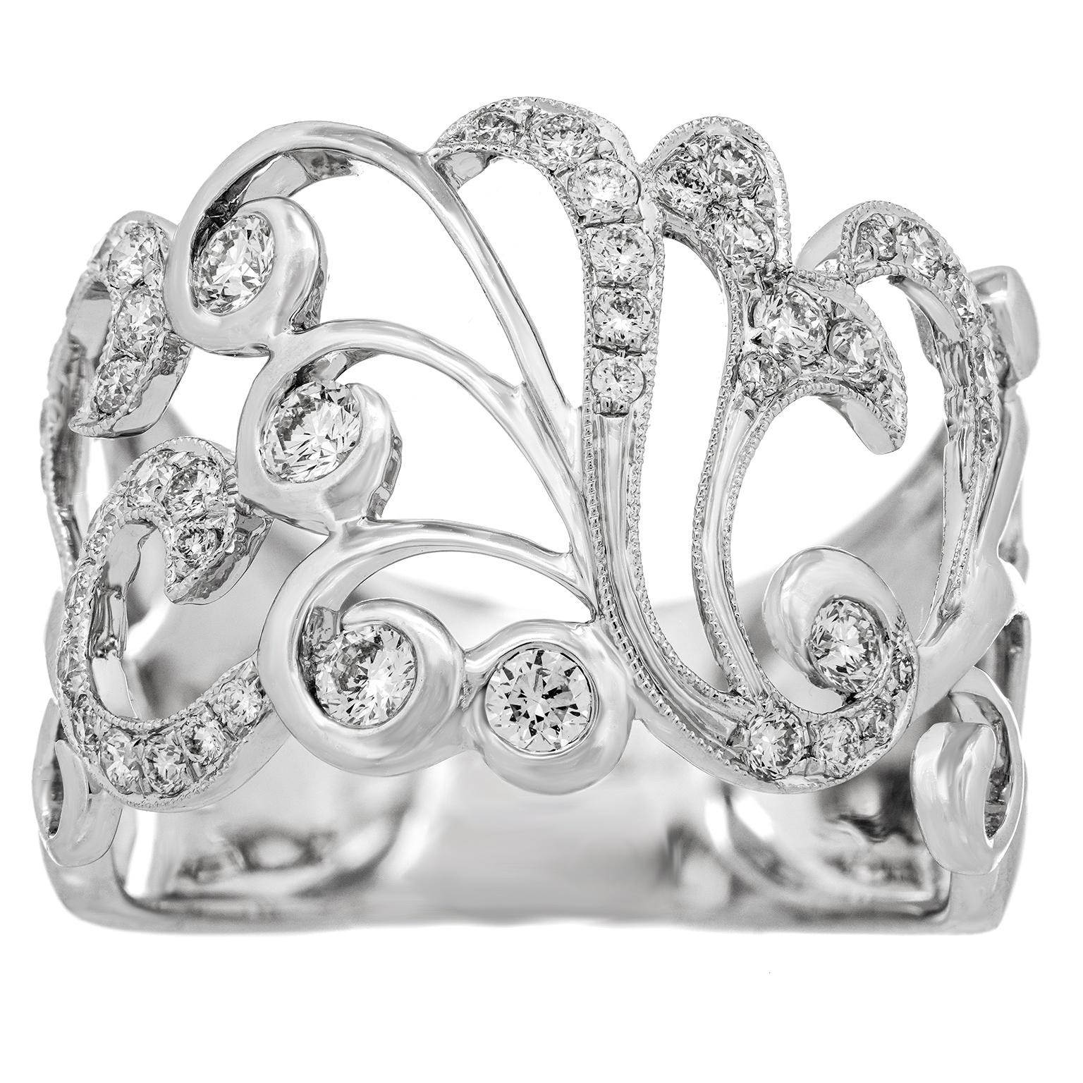 Diamond Fashion Ring by Cherie Dori For Sale 6