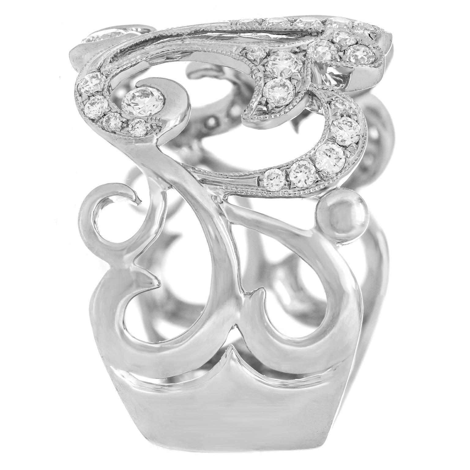 Diamond Fashion Ring by Cherie Dori For Sale 2