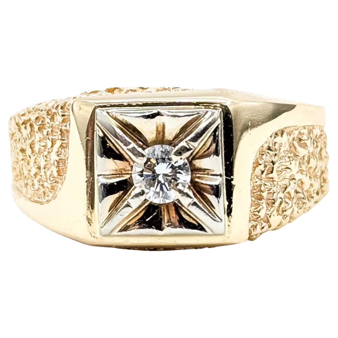 Diamond Fashion Ring in 14k Yellow Gold