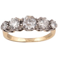 Diamond Five-Stone Ring