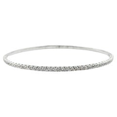 Flex Diamant-Armreif aus Weißgold mit Diamanten