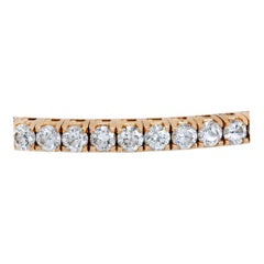 Diamond Flexible Bangle Rose Gold Bracelet