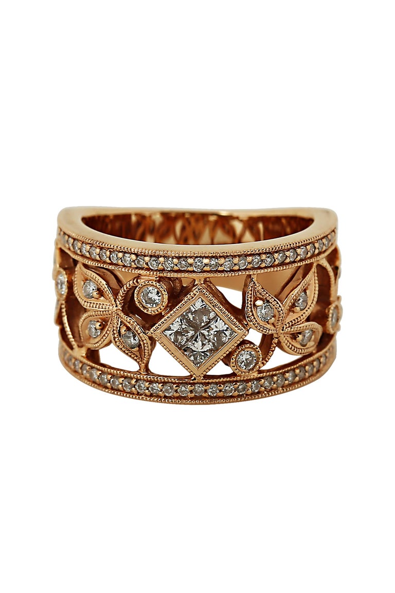 Diamond Floral Band Ring by Neil Lane For Sale at 1stDibs | neil lane  bracelet, neil lane flower ring, neil lane rose gold ring
