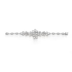 Diamond Flower Bracelet