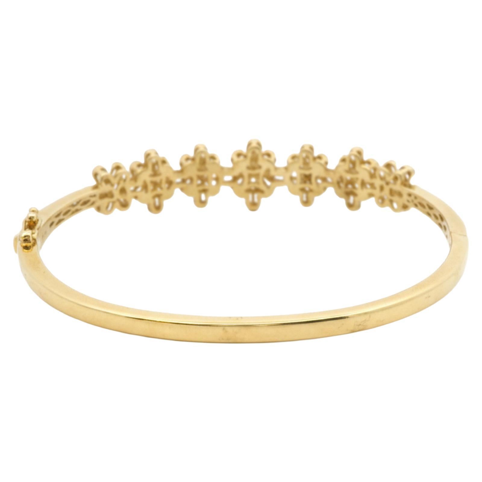 Diamond Flower Cuff - image 3