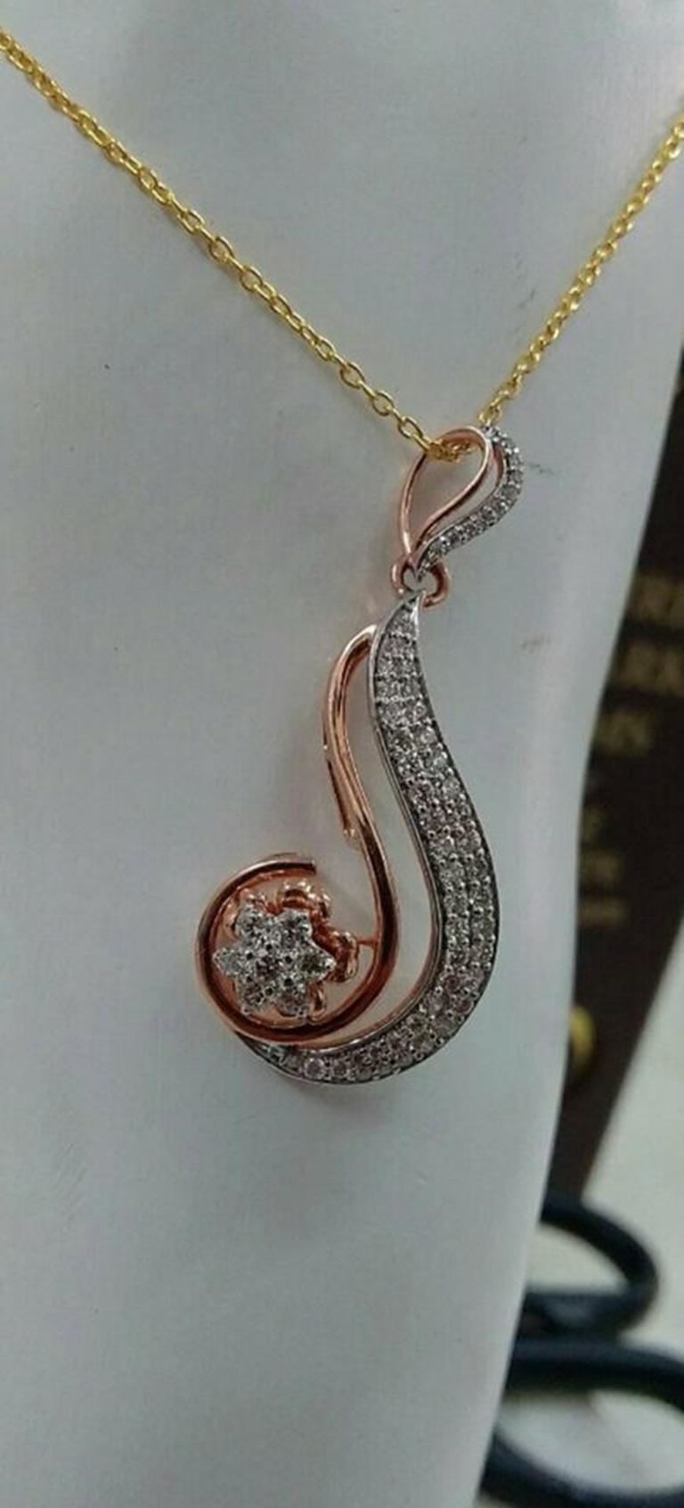 Collana con fiori di diamante in oro massiccio 14k Donna Regalo di compleanno Regalo di Natale
Leggero, può essere indossato tutti i giorni

Informazioni aggiuntive:
Condit: Nuovo senza etichette: Un articolo nuovo di zecca, non usato e non