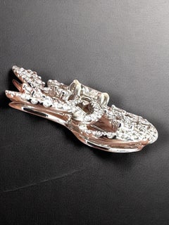 Diamant-Blumen-Anhänger