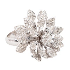 Diamond Flower Ring