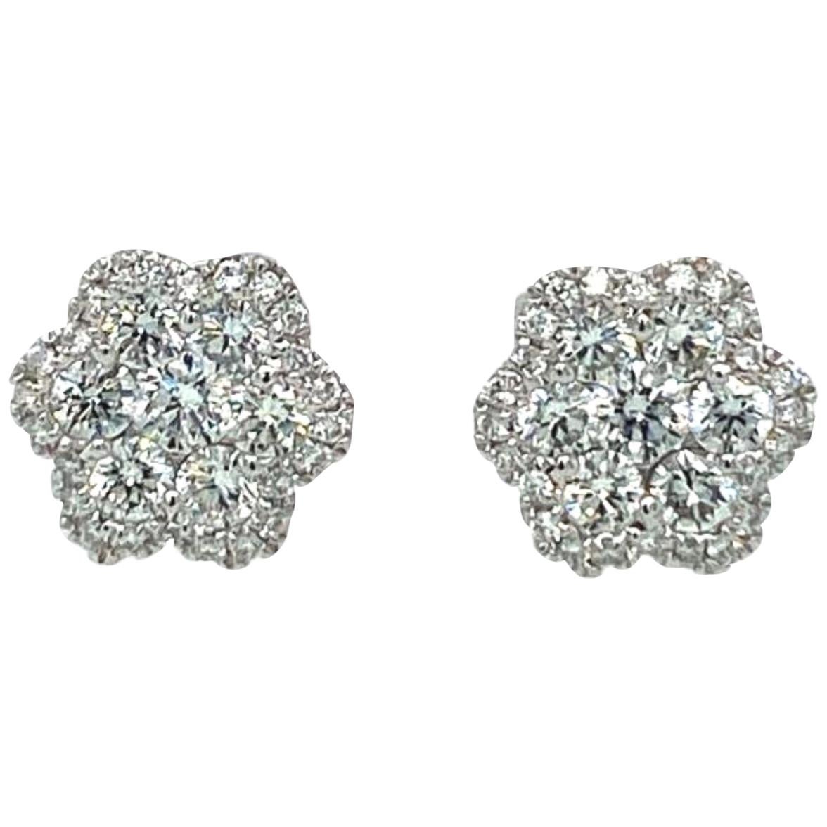 Carved Carnelian Flower Jackets with Citrine Stud Earring at 1stDibs